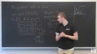 Linear Algebra: Projection onto a Line