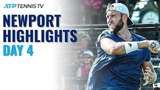 Sock and Anderson Go the Distance; Bublik Faces Jung | Newport Day 4 Highlights