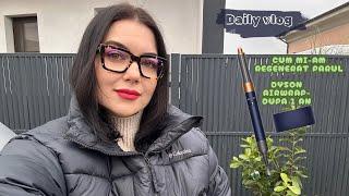 Daily vlog/Cum mi-am regenerat părul/Părerea mea despre Dyson airwrap după un an de utilizare