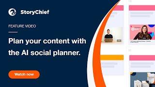 AI - Social Media Mastery Unleashed: Elevate Your Strategy with StoryChief's AI Social Planner! 