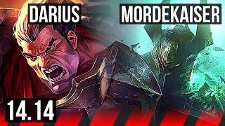 DARIUS vs MORDEKAISER (TOP) | 7/0/1, 6 solo kills, Godlike | VN Master | 14.14