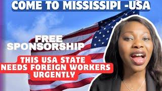 THIS USA STATE MASSIVELY  HIRING FOREIGN WORKERS 2024-25 - Get Matched To An Employer