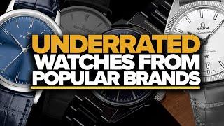 Underrated Watches From Popular Brands (Seiko, Omega, Hamilton, Rolex & More)