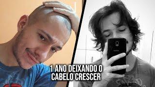 1 Ano deixando o cabelo crescer da ZERO