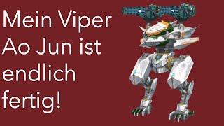 Der Viper Ao Jun auf meinem Baby Account ist fertig! - War Robots Gameplay (Deutsch/German)