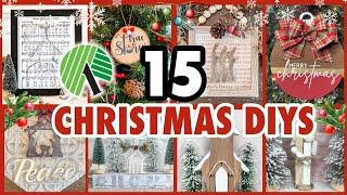 15 Dollar Tree Holiday DIYS & Decor Ideas l DIY Nativity Decor l Religious Christmas Decor 2024 