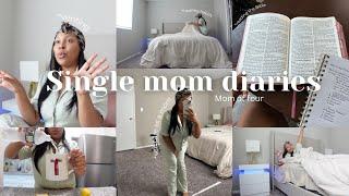 vlog: Single mom diaries 001  getting out of a FUNK + self love  *very motivational |2024