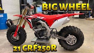 2021 Honda CRF250R Big Wheel project Part 1 BVC OFFROAD