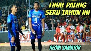 FINAL PALING SERU TAHUN INI - RIVAN REONIAN DENGAN NIZAR SAMATOR. KAPAN LAGI LIHAT MEREKA SE TIM 