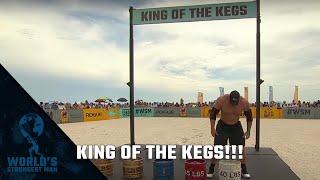 2019 World's Strongest Man | King of the Kegs Part 1