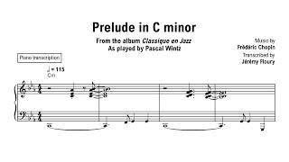 Prelude in Cm - Jazz piano transcription