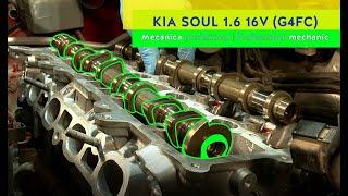 KIA SOUL 1 6  16V G4FC - Reparación del motor | Engine repair
