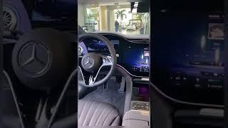 2022 EQS 580 ️Electric Luxury |mesmerizing 52” digital dash | #eqs580 #mercedes #ev #benz #car