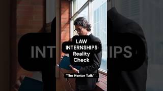 Law Internships: A Reality Check #lawschool #lawfaculty #legalintern #lawstudies #lawacademy