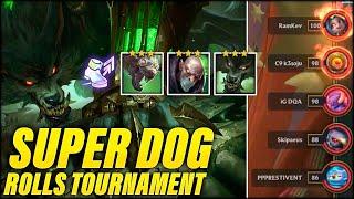 Bringing A Super Dog and Rat to A High MMR Tournament | Dogdog Teamfight Tactics