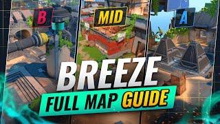 NEW MAP: BREEZE Map Guide and Overview! - Valorant