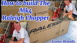 Instructions & building information on the new mk4 2023 Raleigh Chopper for owners who are over 6ft