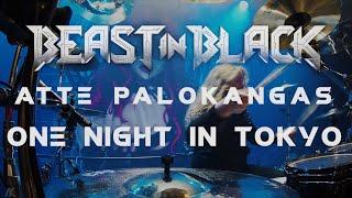 Beast In Black Atte Palokangas Drumcam 'One Night In Tokyo' / Tampere 10.3.2022
