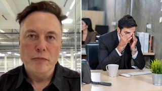 Elon Musk talks about FAKE job titles...