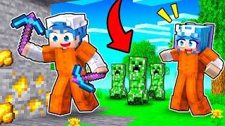 BIGGEST ZOMBIE and CREEPER ARMY in MINECRAFT! Kin Tin Krew Minecraft Survival (Part 2)