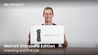 Revopoint MetroX 3D Scanner  Standard Edition: Unboxing & First Use Tutorial