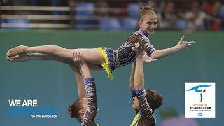 HIGHLIGHTS - 2016 Acrobatic Worlds, Putian (CHN) – Women's Groups - We are Gymnastics!