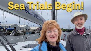 SEA TRIALS Begin! Aluminum SAILBOAT Enksail Orion 49  | EP 252