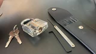 [1] Amateur Lock-picker Has a Go at a Beginners Kit Lock bought on eBay (LockPickingLawyer parody)