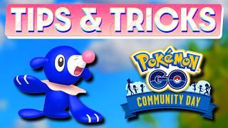 POPPLIO COMMUNITY DAY TIPS & TRICKS | POKEMON GO