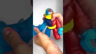 Heroes Goo Jit Zu Deep Goo Sea Squishy and Stretchy Toys ASMR Satisfying Video