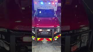 Longview FD Lighting | Custom EMS Vehicles #shorts