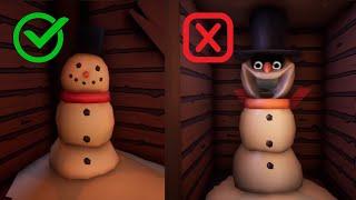 Something's not right... | How to Build a Snowman