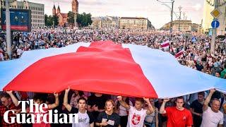 Minsk: tens of thousands gather in biggest protest in Belarus history