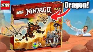 Creating A MIGHTY Earth Dragon NINJAGO MOC out of Lego