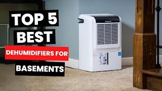 Top 5: Best Dehumidifiers for Basements (2024)