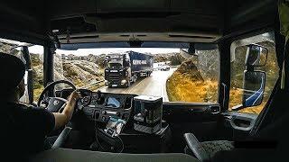 CV POV Driving Scania S520 - Loading granite in Hellvik, Norway!