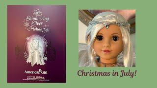 Box opening! Meet my Khaleesi, American Girl Doll, Limited Edition Shimmering Silver Holiday 2023