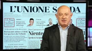 DOMANI SU L'UNIONE SARDA 28 AGOSTO