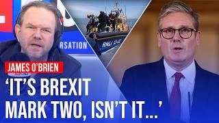 James O'Brien doesn't get why Keir Starmer is pretending immigration is 'bad' | LBC