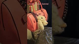 Rowan Satchel crazy! I want this color hardware back! #coachoutlet #rowan #bags