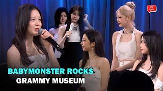 BABYMONSTER Performs 2 Songs at Grammy Museum, Fans Are Amazed!