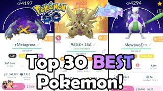 TOP 30 BEST Pokémon To ELITE TM In Pokémon GO! (2024) | How To Get Elite Fast & Charged TMs