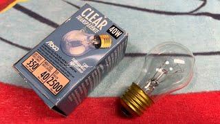 ABCO A15 40watt Clear Appliance Light Bulb