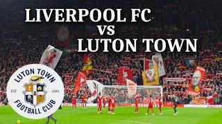 A GAME OF TWO HALVES LIVERPOOL vs LUTON #lutontownfootballclub #liverpoolfc #lutontownfc #ltfc #lfc