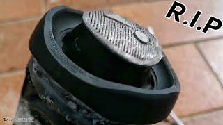 JBL FLIP 5 RIP PASSIVE RADIATOR  EXTREME FLEXING!! LOW FREQUENCY MODE 100% EXTREME BASS TEST!!