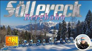 Skigebiet Söllereck Oberstdorf, piste 1( blau ) 4 K,  Ski region Kleinwalsertal