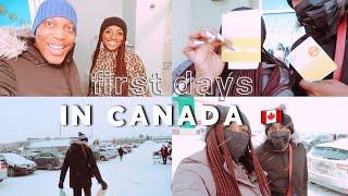 FIRST DAYS IN CALGARY, ALBERTA: SIM CARDS & MONEY CHANGE | New Immigrants | 2021 | The OT Love Train