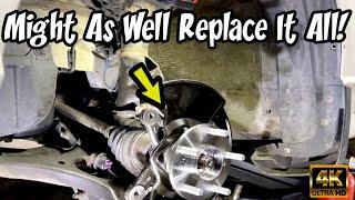 06-11 Honda Civic Spindle/Knuckle, Hub Bearing & Ball Joint Replacement Step-By Step Guide