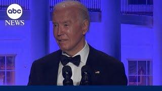 Biden speaks at the White House Correspondents’ Dinner