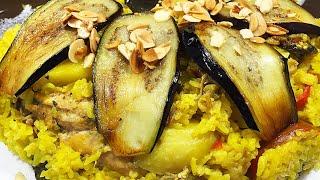 MAQLUBA * comida árabe * arroz perfecto (recetas fáciles y rápidas)